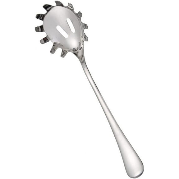 Pasta Strainer Pasta Fork Pasta Spoon Stainless Steel Spaghetti Sever Strainer Claw Noddle Grabber Serving Spatula Slotted Ladle For Cooking Dumpling Ice Cube Utensil Fine Mesh Strainer