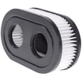 thumbnail image 4 of 2 Pcs Lawn Mower Air Filters & Spark Plugs Paper Air Filters Lawn Mower Filter Elements for Briggs Stratton Engines 550EX Eco-Plus 575EX Series Replaces Engine, 4 of 5