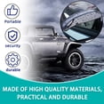thumbnail image 4 of 2pcs Accessoires de Voiture Rétroviseur Anti-Pluie Bouclier Visière, 4 of 6