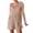 Khaki, variant on Riforla Women's Sleeveless Design Solid Color Loose Casual Romper Jumpsuits for Women Black XS