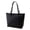 Black, variant on Women Solid High Capacity Messenger Handbag Satchel Shoulder Bags
