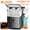 BLACK-35lbs/day Nugget Ice, variant on Countertop Nugget Ice Maker, 26/35 Lbs Daily Output, Multi-Ice Shapes, Self-Cleaning, Stainless Steel for Home Kitchen
