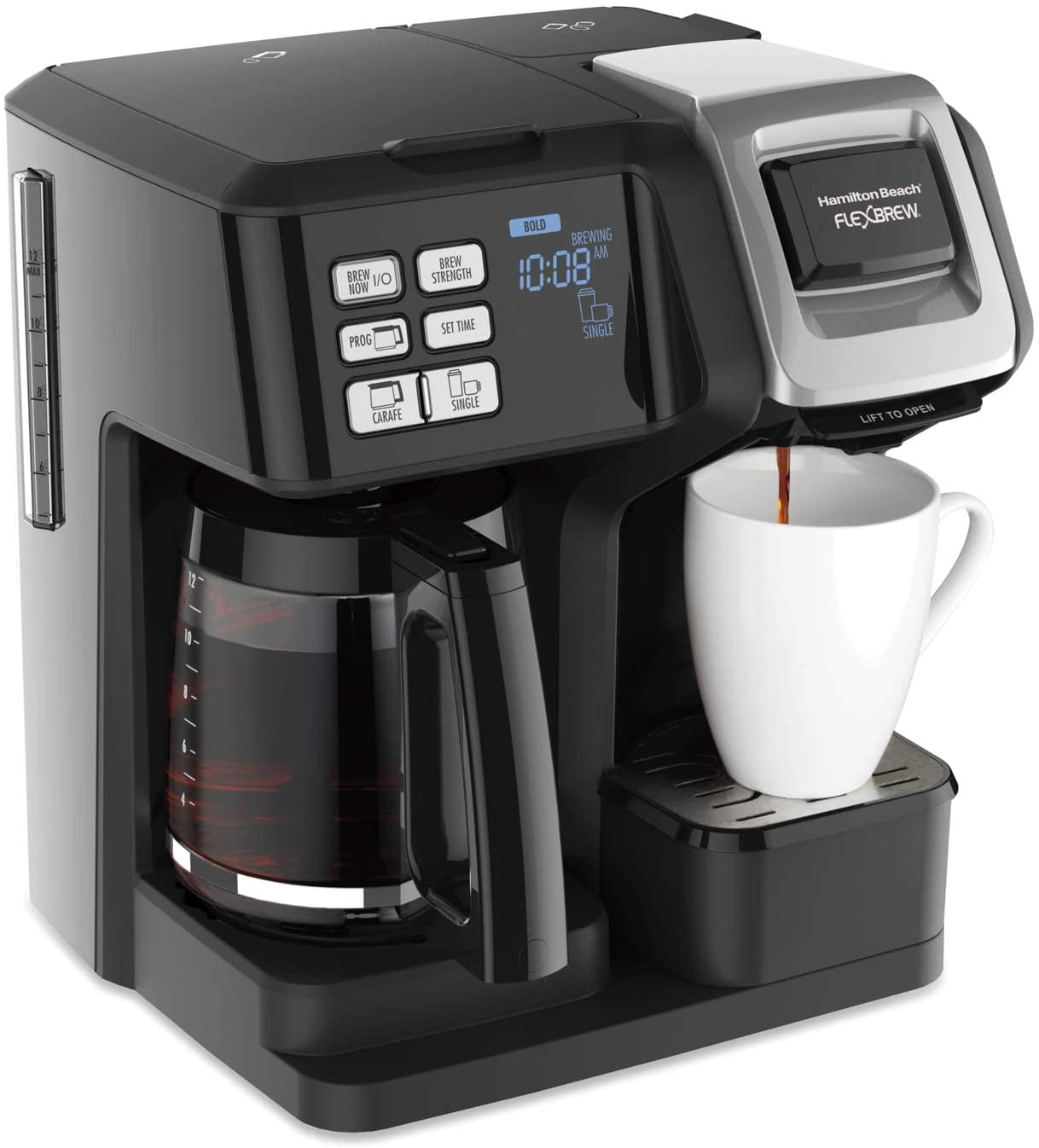 Hamilton Beach Black FlexBrew 2-Way Coffee Maker - Model 49983 - K