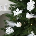 thumbnail image 3 of Simulated For Polar Bear Ornament Christmas Tree Decorations Snowflake Hanging, 3 of 9