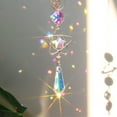 thumbnail image 2 of Cortina Metal Prismas Catina Viento Cristal Joya para Regalos Del, 2 of 9