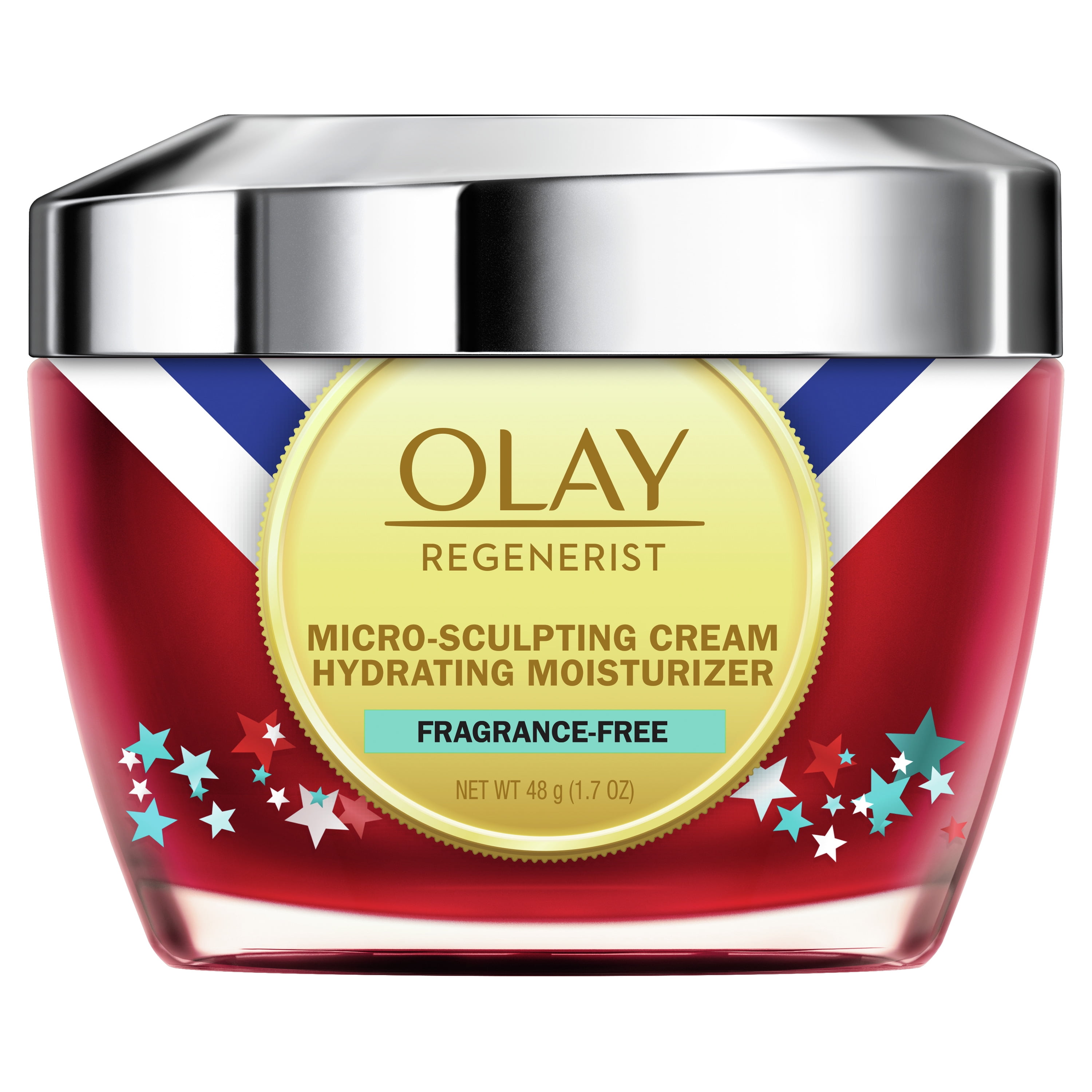 Olay Regenerist Micro-Sculpting Cream Moisturizer, 1.7 Oz, 2 Ct ...