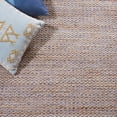 thumbnail image 6 of SAFAVIEH Natural Fiber Becky Solid Runner Rug, Natural/Navy, 2'6" x 8', 6 of 11