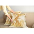 thumbnail image 2 of Ambesonne Compass Throw Pillow Cover 2 Pack, Old Fashioned World Map, 20", Cream Tan, 2 of 5