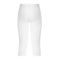 thumbnail image 2 of TiaoBug Kids Boys Padded Protective Shorts Pants Football Training Pants Youth Skateboarding Leggings White 15-16, 2 of 7