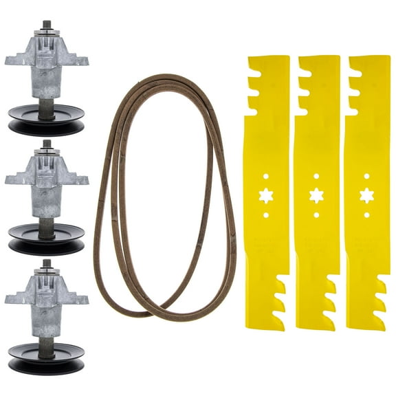 CUB CADET Xtreme Blade Spindle Belt Kit 942-0677-X 918-04608A 954-04083 GT1054
