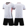 thumbnail image 2 of Gubotare Kids Set Kids Basketball Jerseys Classic Mesh Tank Top Shorts for Boys Girls Sleeveless Athletic Training Uniforms 5T 6T (F,5-6 Years), 2 of 3