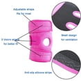 thumbnail image 4 of Kids Youth Neoprene Knee Brace, Open Patella Stabilizer with Adjustable Straps Knee Pads Support for Arthritis, ACL, Relieves Pain, Basketball, Sports, 1 Piece -Pink, 4 of 7