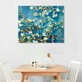 thumbnail image 2 of COMIO  Modern Almond Blossom Famous Paintings Reproduction Canvas Prints Floral Pictures on Canvas Wall Art for Bedroom Home Office Decorations, 2 of 4