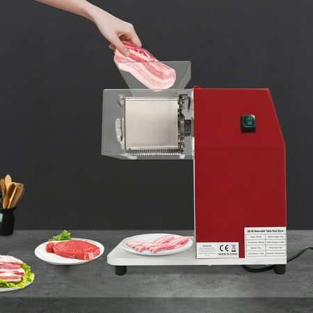Commercial Meat Cutting Machine with Transparent Cover Electric Meat Processing