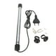 thumbnail image 1 of Luz LED para pecera, luz sumergible para acuario anfibia de alto brillo, ahorro de energía, con ventosas, enchufe europeo, ZY-25A de 220V, 1 of 5