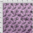 thumbnail image 3 of oneOone Viscose Chiffon Amethyst Fabric Floral Diy Clothing Quilting Fabric Print Fabric By Yard 42 Inch Wide, 3 of 4