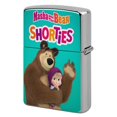 thumbnail image 1 of Masha y el Oso-theme Copper Metal Lighter Shell, Premium Replacement Refillable Lighter Case with Durable Metal Construction, Compatible with Zippo and Most Standard Lighter Models, 1 of 6