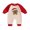 B3-Gingerbread Man Apricot, variant on Baby Boy Girl Christmas Outfit Gingerbread Man Long Sleeve Romper Jumpsuit First Christmas Outfit Newborn Fall Winter One Piece Clothes