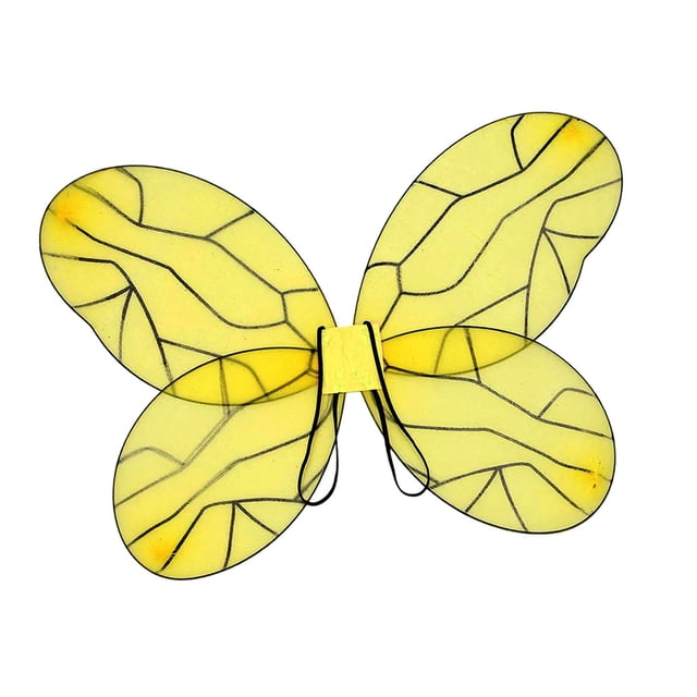 Disfraz de abeja con alas, accesorio para presentaciones infantiles, cumpleaños Solo ala