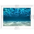 thumbnail image 5 of Art.com Ocean Bottom, View Beneath Surface Photographic Print by Cico, White Frame Wall Art, 44" x 32", 5 of 5