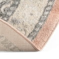 thumbnail image 5 of Unique Loom Parker Collection Area Rug - Merakli (5' x 8' Oval Rose/Gray), 5 of 6