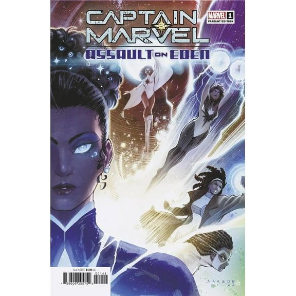 Captain Marvel Assault On Eden #1 Karen Darboe Var Marvel Prh Comic Book