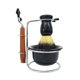 thumbnail image 1 of Juego de brochas de afeitar para hombres, maquinilla de afeitar húmeda de acero inoxidable para Barba con soporte, juego de cuencos para brochas de afeitar, marido, padre, 1 of 5