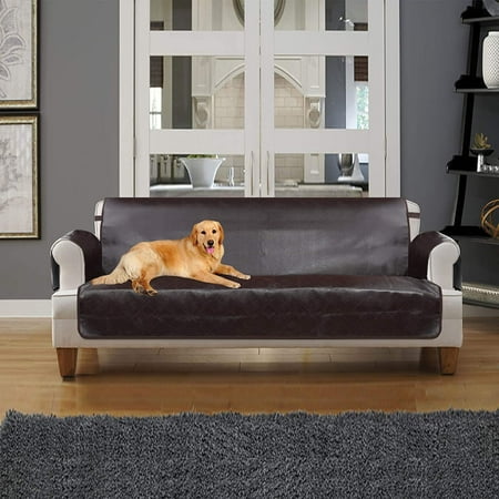 Merek 100 Waterproof Leather Couch Cover For Dogs Anti Slip Pet Covers 3 Cushion Recliner Sofa Living Room Slipcovers Furniture Protector Coffee Large Canada Waterproof Leather Couch Cover For Dogs, Sofa Protector For Leather Couch