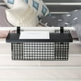thumbnail image 3 of Universal Metal Bunk Bed Hanging Storage Shelf in Black/Mesh, 3 of 4