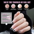 thumbnail image 6 of SINBEE Short Coffin Nail Tips Soft Gel Acrylic Nails Tips 240pcs Half Matte Full Cover Pre-shape False Gel x Nail Tips for Nail Extension Home DIY Nail Salon 12 Sizes Press on Clear Coffin Nail Tips, 6 of 7