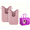 Blushing, variant on 2PCS Silicone Phone Holder for Bogg Bags, Compatible Phone Case Attachment, Beach Tote Bag Accessory – Ideal Holder for Bogg & Similar Beach Bags (Transparent)
