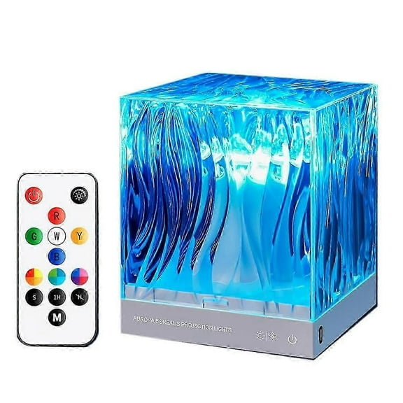 Northern Lights Aurora Projector Light,18 Colors Lighting Galaxy Projector Mood Lighting,Remote Tim