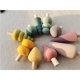 thumbnail image 5 of Juguetes de madera para niños, bloques de construcción nórdicos Pastel, casa de ganchillo apilable, animales, bosque arcoíris, árboles, 5 of 5