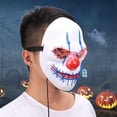 thumbnail image 1 of Máscara de purga de Halloween, puntadas LED iluminadas, máscara aterradora de Halloween, máscara de Halloween diseñada a medida, 1 of 10
