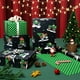 thumbnail image 4 of Rollo de papel de regalo WERNNSAI Monster Truck Xmas de 43 x 10 m, 4 of 7