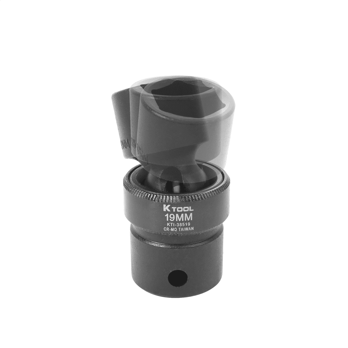 K-Tool 38500 6-pc 1/2" Drive 6-Point Metric Flex Impact Socket Set