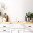 thumbnail image 6 of Leonis 17 in. Square White Finish Ceramic Vessel Bathroom Vanity Sink, 6 of 9