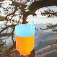 thumbnail image 4 of Yooshoverk Candy-Colored Plastic Straw Cup, Lid-Free for Juices and Drinks, 4 of 6