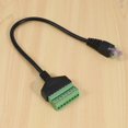 thumbnail image 5 of 10X Conector de Terminal de Tornillo RJ45 Cable RJ45 Macho una Cable de ExtensióN de 8 para Cat5 / 6/7 Ethernet Extender AV CCTV DVR, 5 of 5