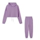 thumbnail image 1 of Ropa de moda para mujer, traje deportivo informal de manga larga, conjunto de cintura de dos piezas, 1 of 4