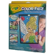 Crayola Color-Fillz Disney Tinkerbell Fairies Easy & Fun Mosaic Art w/ Model Magic Kids Craft Toy
