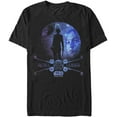thumbnail image 1 of Mens Star Wars Rogue One Jyn Death Star Galaxy T-Shirt, 1 of 4
