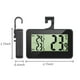 thumbnail image 3 of Wosthever Termómetro Tamaño compacto Pantalla digital Medidor de temperatura Nevera Congelador Accesorios para el hogar Utensilios de cocina Artesanía Termómetros Negro Wosthever HA067279-02, 3 of 6