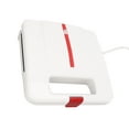 thumbnail image 4 of Máquina para hacer gofres compacta, máquina para hacer gofres cuadrada, placa antiadherente, Control de temperatura ajustable, mango táctil frío, enchufe europeo de 220V, 4 of 10