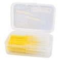 thumbnail image 1 of Cepillo interdental Cepillo interdental de 1 pieza Cepillo de dientes de ortodoncia de forma única Corrección interdental Limpieza de dientes Cepillo interdental 10 uds/caja, 1 of 4