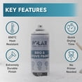 thumbnail image 3 of Polar BBQ & Stove Spray Paint, Matte Black, 13.5 Fl Oz, 6 Pack, 3 of 7