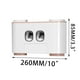 thumbnail image 2 of Xihbxyly Dispensador Automático de Pasta de Dientes, Diseño de Pared, Almacenamiento Higiénico para Cepillos de Dientes, Dispensador Fácil de Usar, Uso Familiar y Grupal, Ahorra Espacio, Incluye 1 Di, 2 of 2
