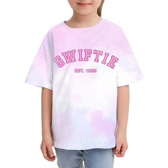 Icvfdpl Taylor Swift Tshirt Girls,Teen Kids Boys Tour Shirt Vintage Movies Midnight Tops Chic Lover Tees Fans Gift Tops For Music Concert 12-13 Years,Fashion Girls Tshirts