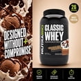 thumbnail image 3 of NutraBio Classic Whey Protein Powder- 25G of Protein Per Scoop - No Fillers, Artificial Colors, Preservatives - Chocolate Milkshake, 2 Pounds, 3 of 7