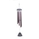thumbnail image 1 of Toystoory Campanas de viento de metal Colgante de 5 tubos Campanas de viento a prueba de agua Decoración Campanas de viento colgantes con gancho en forma Decoración del hogar Rojo oscuro Toystoory HA027307-02, 1 of 1